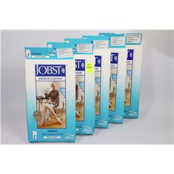 5-JOBST MEDICAL GRADE COMPRESSION STOCKINGS