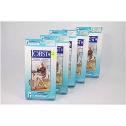 5-JOBST MEDICAL GRADE COMPRESSION THIGH HIGH STOCKINGS