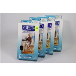 4-JOBST MEDICAL GRADE COMPRESSION STOCKINGS INCL.