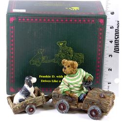 "FRANKIE D. WITH FIDO... DRIVES