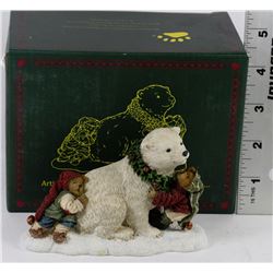 "ARTIE THE POLAR BEAR WITH JOLLY AND OLLIE