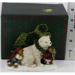 "ARTIE THE POLAR BEAR WITH JOLLY AND OLLIE