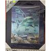 Image 1 : LENTICULAR 3D NATURE ART - SHARKS