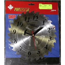SAW BLADE CLOCK