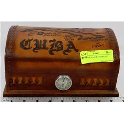 CUBAN HUMIDOR CIGAR CASE