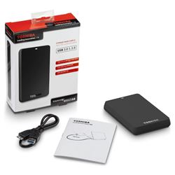 NEW TOSHIBA 1TB EXTERNAL PORTABLE HARD DRIVE