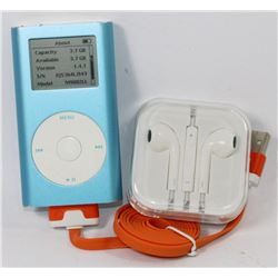  4GB iPOD W/ EARBUD HEADPHONES