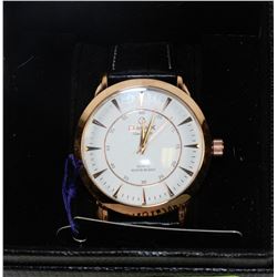 NEW MENS OMAX WRISTWATCH -COMES W/ 1 YEAR WARRANTY