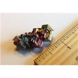 11.6 GRAMS MULTI COLORED IRIDESCENT BISMUTH