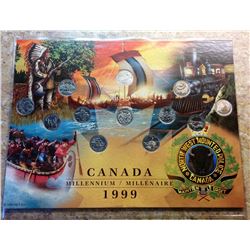 1999 CANADA NWMP COMMEMORATIVE QUARTERS