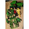 Image 1 : TRAY OF JOHN DEERE METAL TRACTORS