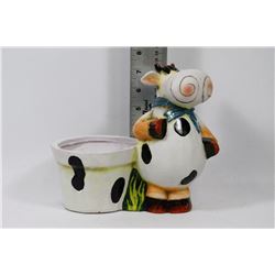 MINI COW PLANTER POT- 8" TALL