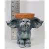 Image 1 : ELEPHANT PLANTER POT-8" TALL
