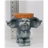 Image 1 : ELEPHANT PLANTER POT-8" TALL