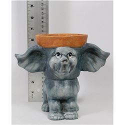 ELEPHANT PLANTER POT-8" TALL