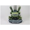 Image 1 : BEWARE OF FROG GARDEN DECOR 10" TALL