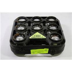 METAL BOCCE BALL SET IN CASE