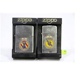 TWO GENUINE AUTHENTIC COMMEMORATIVE MILITARY