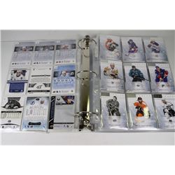 27 PAGES OF MIXED HOCKEY CARDS