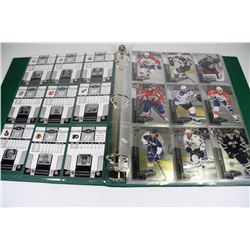 BINDER OF 2010-2011 UPPERDECK BLACK DIAMOND HOCKEY