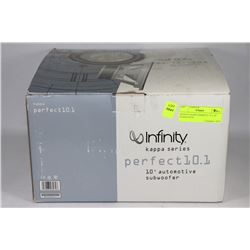 INFINITY KAPPA PERFECT 10.1 10" SUBWOOFER