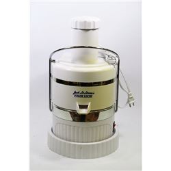 JACK LALANNE'S POWER JUICER WITH TRAY