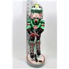 Image 1 : WOODEN HOCKEY PLAYER NUT CRACKER