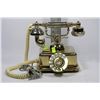 Image 1 : VINTAGE GOLD COLOURED TELEPHONE -MADE IN SINGAPORE