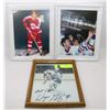 Image 1 : LOT OF 3 WAYNE GRETZKY FRAMED PICS