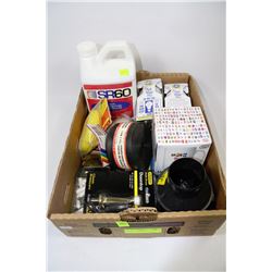 BOX OF ALL NEW PRODUCTS HOUSEHOLD AND SHOP