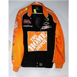 NEW THE HOME DEPOT NASCAR MENS JACKET - SIZE L