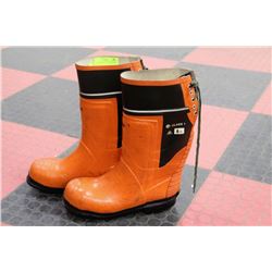 PAIR OF VIKING STEEL TOE RUBBER CORK BOOTS