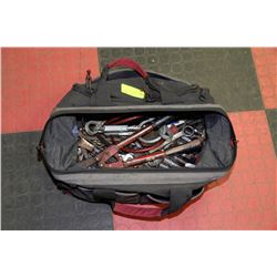 BAG OF ASSORTED HAND TOOLS, ETC.
