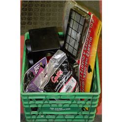 BOX OF ASSORTED LIGHTING INCLUDING QUARTZ