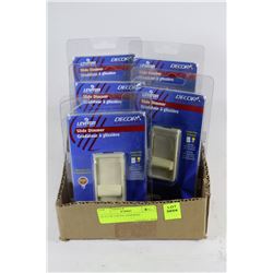 FLAT OF 5 SLIDE DIMMERS