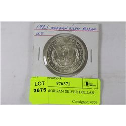 1921 U.S. MORGAN SILVER DOLLAR