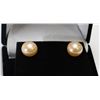 Image 1 : PINK FRESHWATER PEARL .925 SILVER EARRINGS, GRADE AA