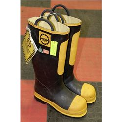 BRAND NEW ACTON STEEL TOE RUBBER BOOTS SIZE 6