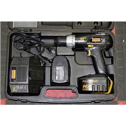CRAFTSMAN 14.4V CORDLESS DRILL WITH EXTRA BATTERY