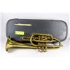 Image 1 : ANTIQUE TRUMPET & CASE