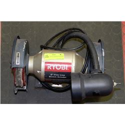 RYOBI 6" BENCH GRINDER/POLISHER