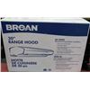 Image 1 : NEW BROAN 30" QS SERIES RANGE HOOD