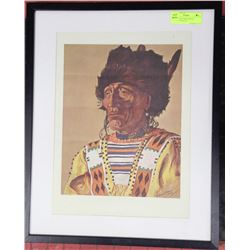 NATIVE PRINT FROM ROYAL ONTARIO MUSEUM