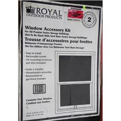 WINDOW ACCESSORY KIT