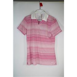 ADDIDAS WOMENS GOLF SHIRT SIZE SMALL