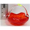 Image 1 : ART GLASS BASKET