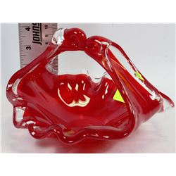 ART GLASS BASKET