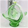 Image 1 : ART GLASS BASKET