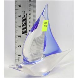 ART GLASS SAILBOAT