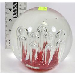 ART GLASS PAPER WEIGHT